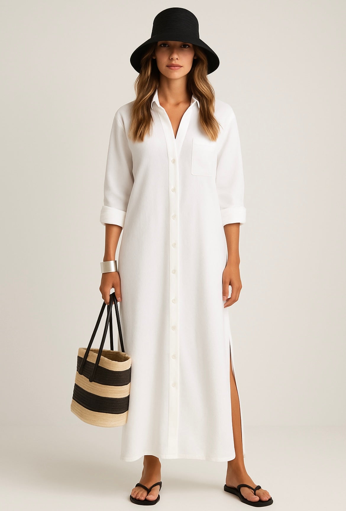 Maxi Chemise Épure